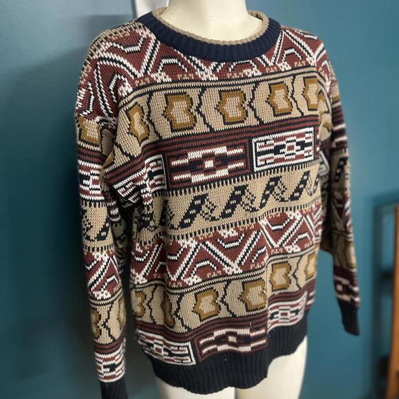 Vintage 1980s/90s Jonathan Bryan Jack Fraser Knit Sweater - Picture 2 of 4